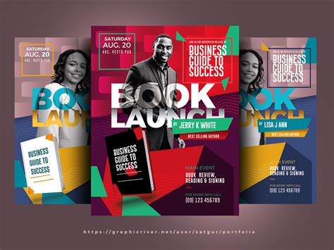 launch flyer template free